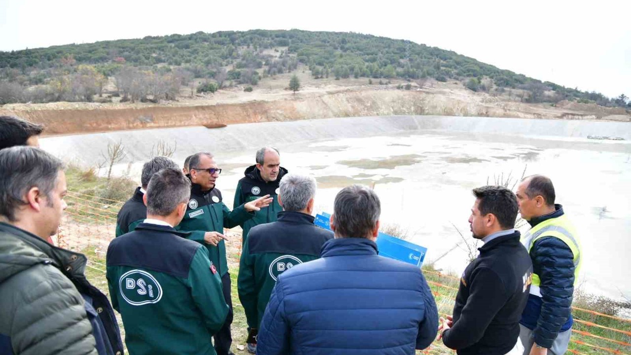 Eğirdir Gölü’nde yürütülen projeler yerinde incelendi
