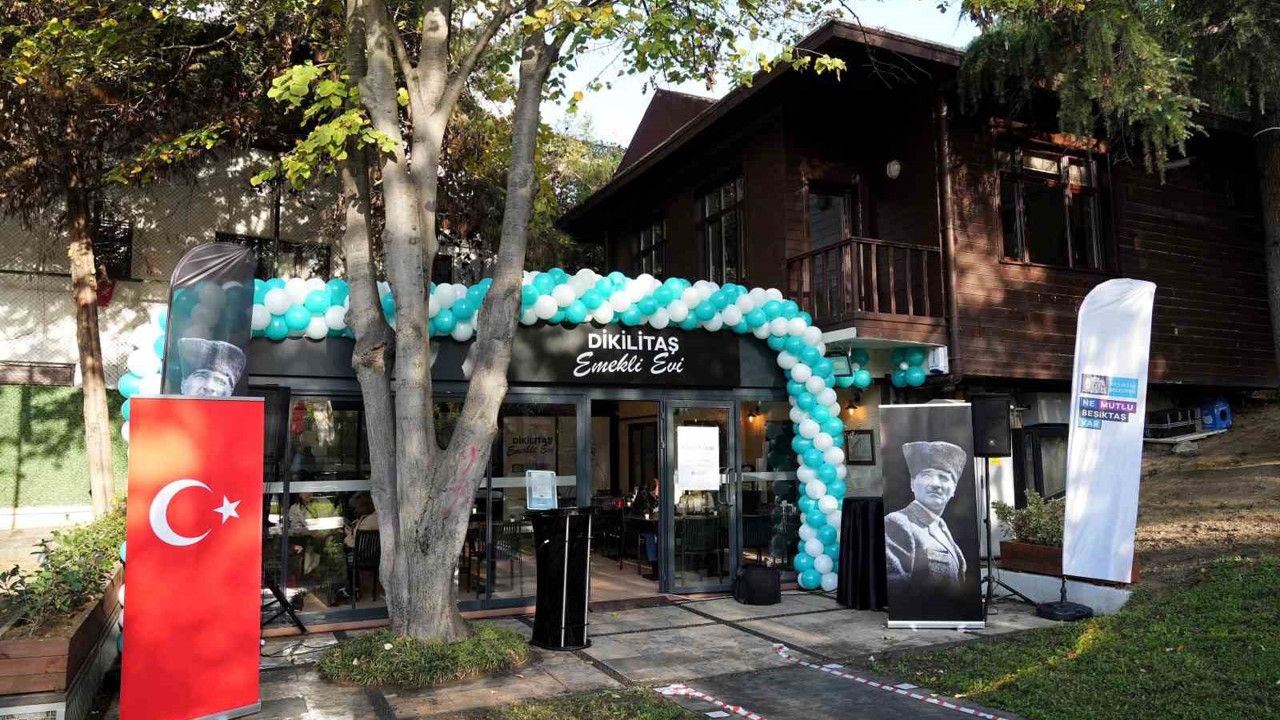 Beşiktaş’ta Dikilitaş Emekli Evi hizmete açıldı
