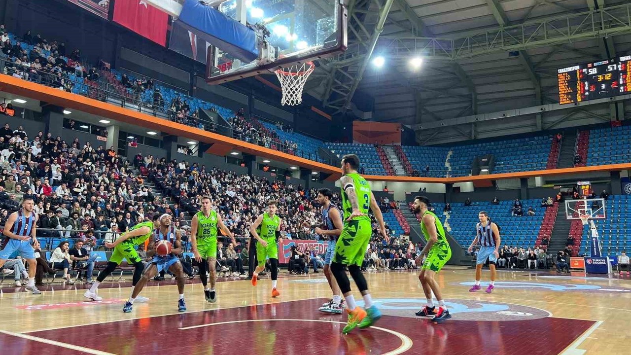 Türkiye Sigorta Basketbol Ligi: Trabzonspor: 92 - Tofaş: 87

