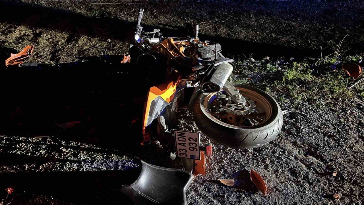 Otomobille çarpışan motosikletin sürücüsü ağır yaralandı
