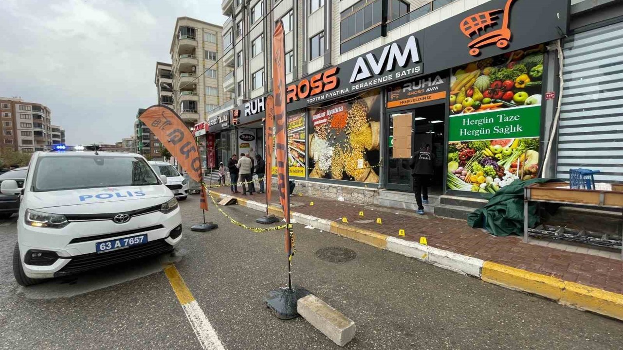 Şanlıurfa’da markete silahlı saldırı: 1 yaralı
