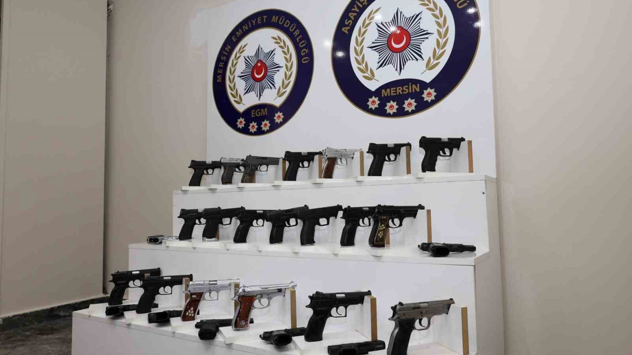 Mersin’de son bir ayda bin 50 şüpheli gözaltına alındı
