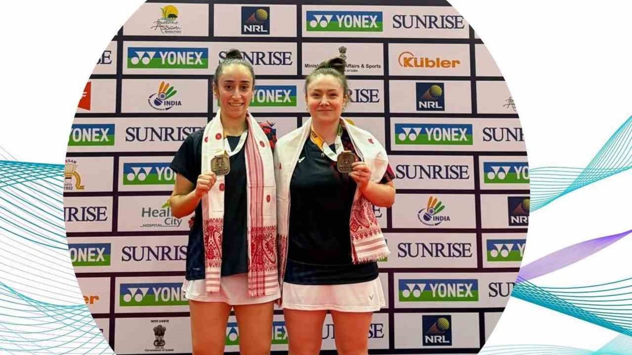 Milli badmintoncular Erçetin ve İnci’den Guwahati Masters’ta bronz madalya
