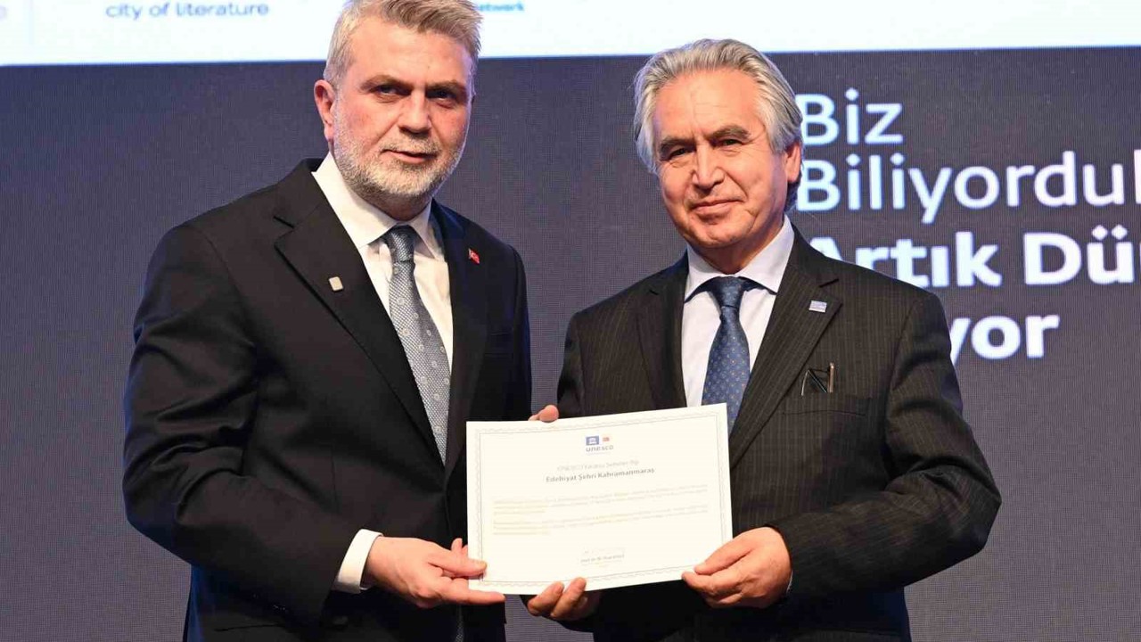 UNESCO Kahramanmaraş’ı edebiyat şehri seçti
