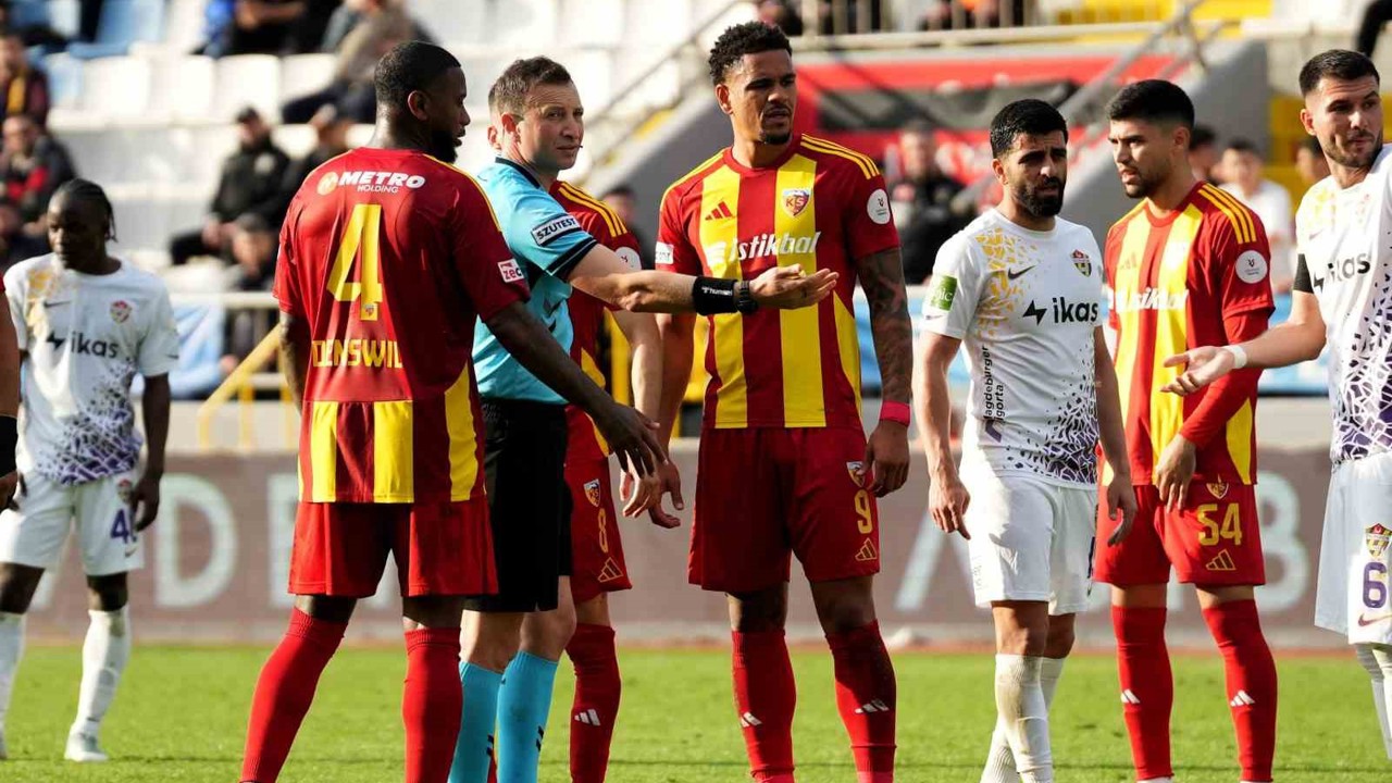 Kayserispor yine beraberliğe takıldı
