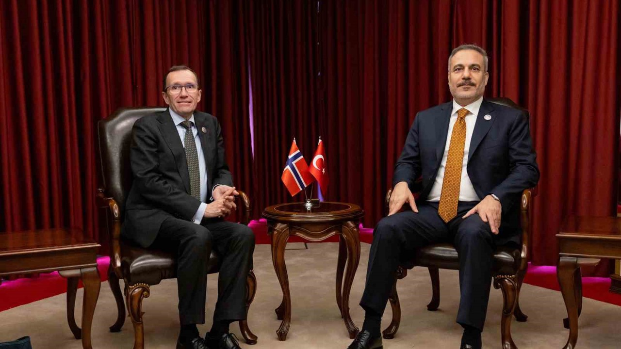 Dışişleri Bakanı Fidan, Norveçli mevkidaşı Eide ile görüştü
