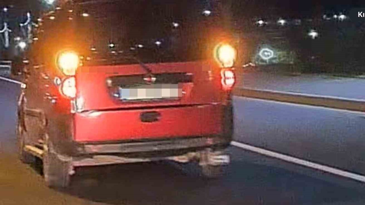 Ordu’da trafiği tehlikeye düşüren sürücüye 14 bin TL ceza
