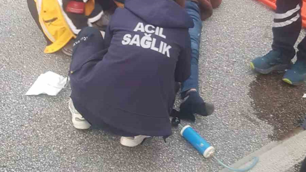 Burdur’da otomobil ile motosiklet çarpıştı: 1 yaralı
