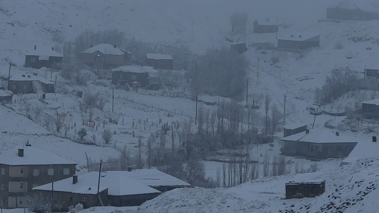 Hakkari’de 43 yerleşim yerinin yolu ulaşıma kapandı
