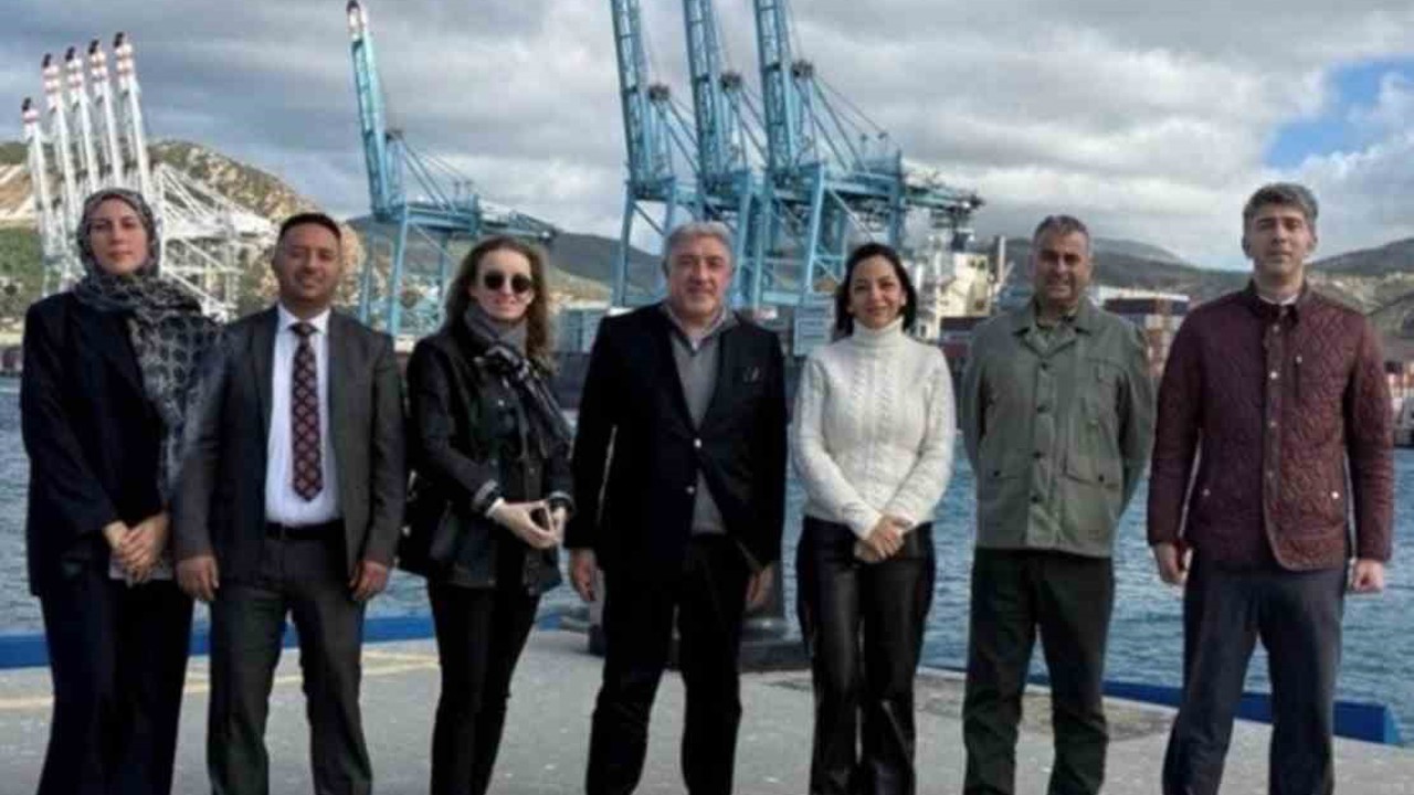 OMSAN Yönetim Kurulu Başkanı Ergun Arıburnu, Tanger Med Limanı’nı inceledi
