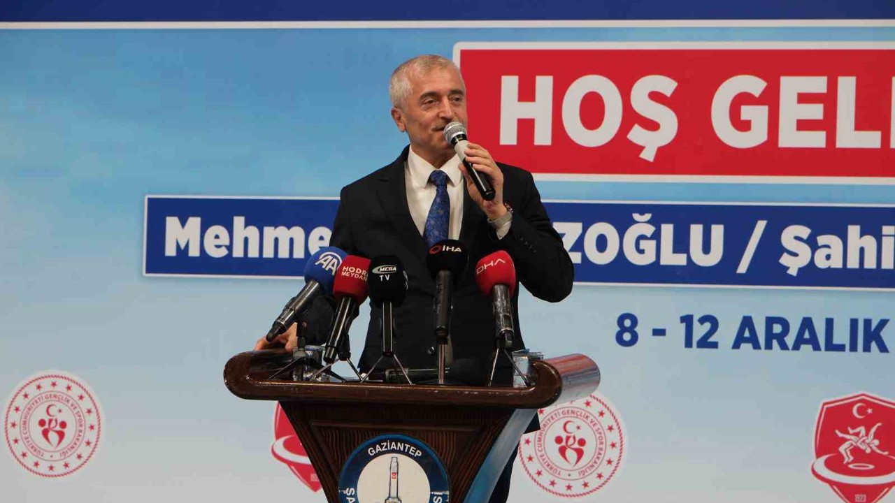 Türkiye Güreş Şampiyonası Gaziantep’te başladı
