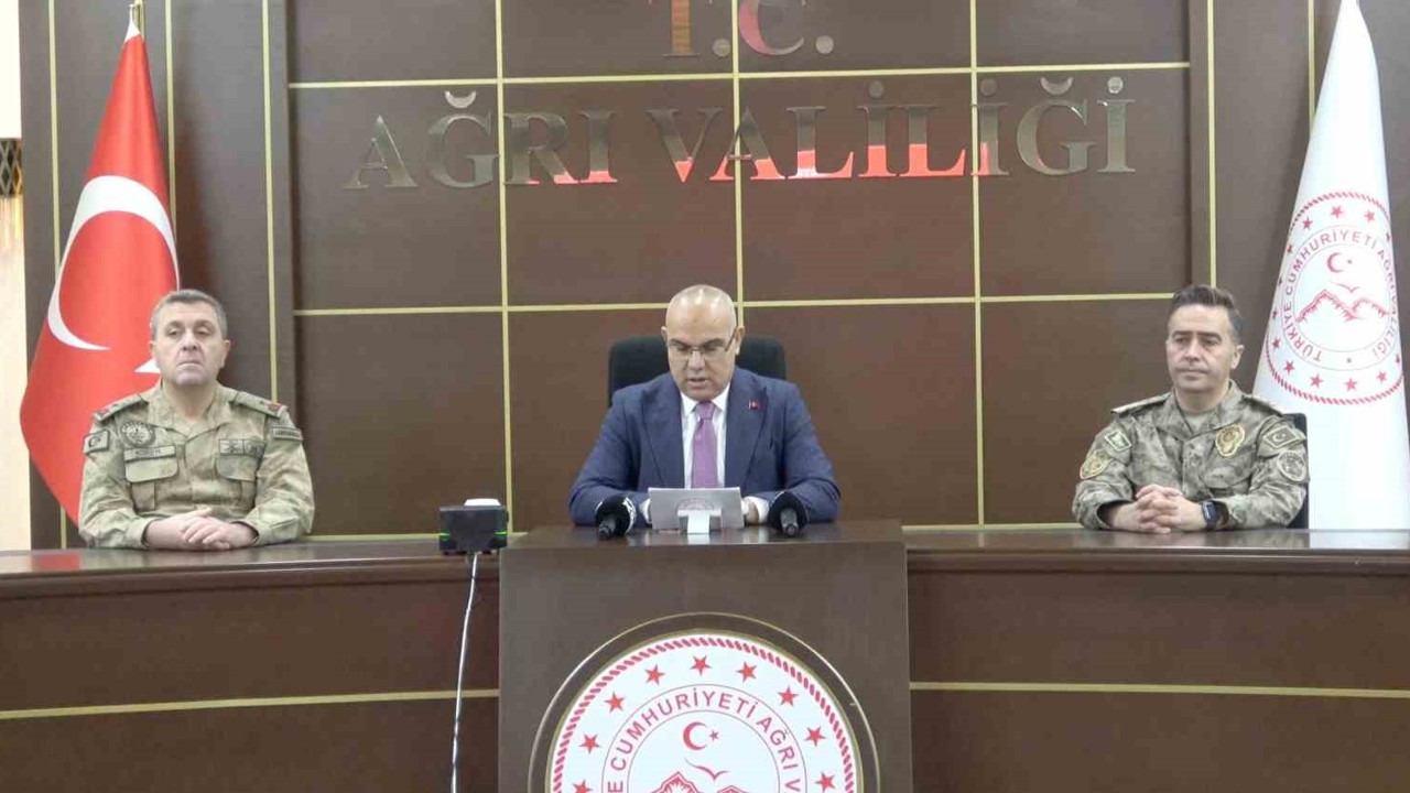 Ağrı Valisi Koç: "Devletin gücü ve kararlılığı her şartta sahadadır
