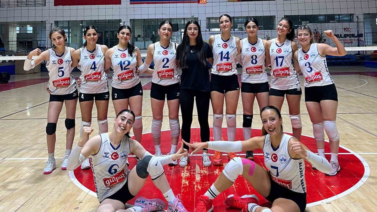 Filede Elazığ Belediyespor fırtınası esiyor
