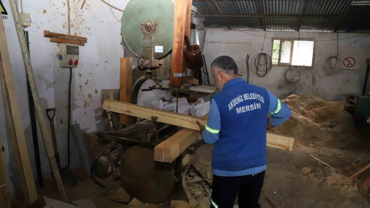 Akdeniz Belediyesi, üreterek kaynaklarını verimli kullanıyor
