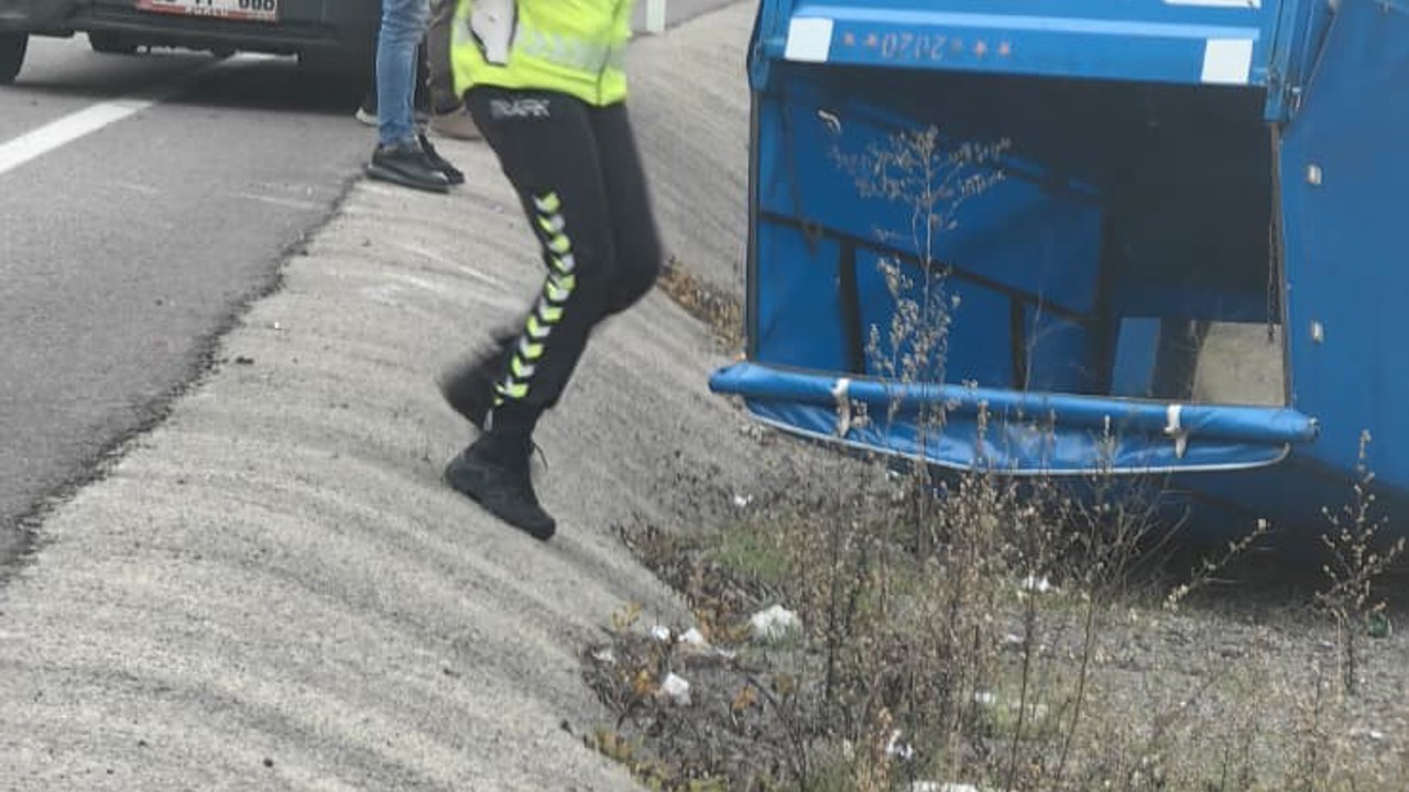 Zonguldak’ta patpat ile ticari araç çarpıştı
