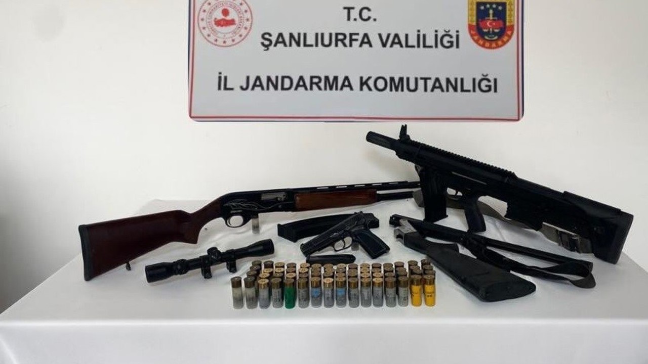 Şanlıurfa’da silah kaçakçılığı operasyonu: 4 gözaltı
