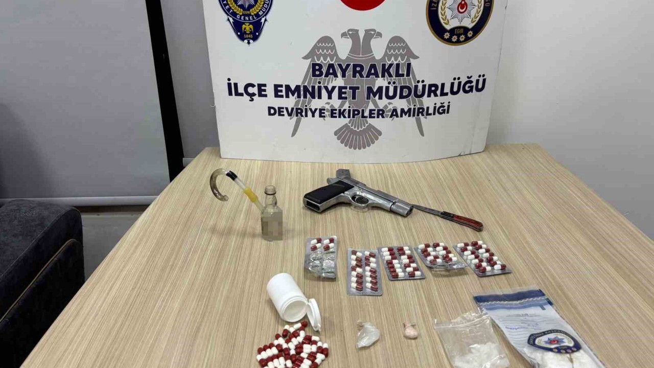 Bayraklı polisi iz sürdü, 4 şüpheliyi kıskıvrak yakaladı
