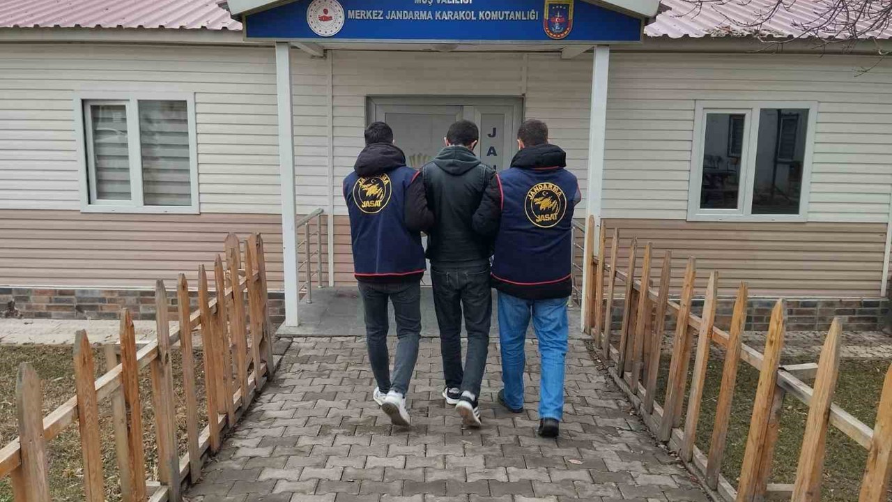 Muş’ta dolandırıcılık suçundan aranan hükümlü yakalandı
