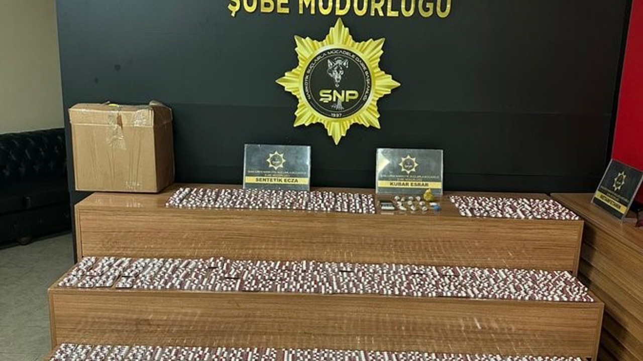 Şanlıurfa’da uyuşturucu operasyonu: 3 gözaltı
