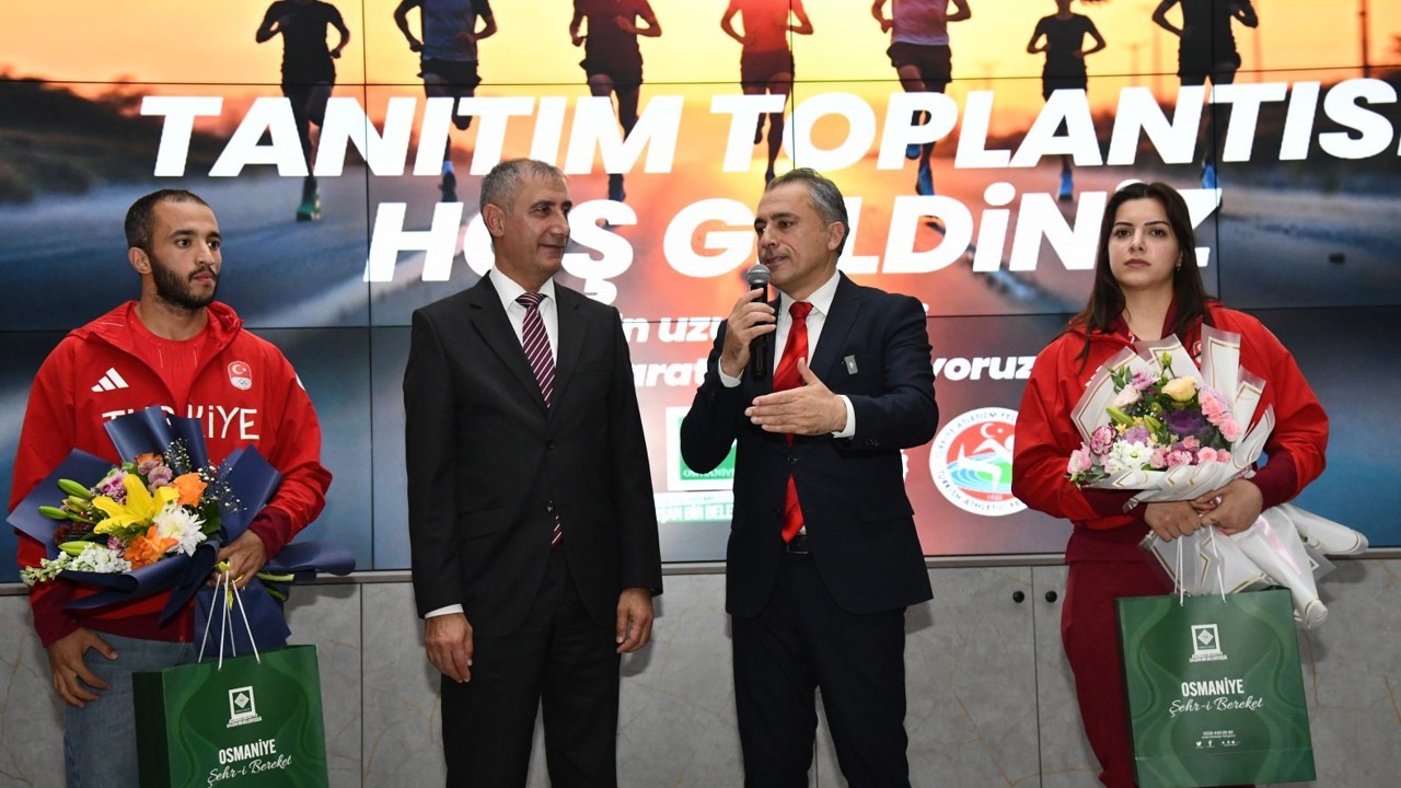 Osmaniye’de uluslararası yarı maratonu tanıtım toplantısı
