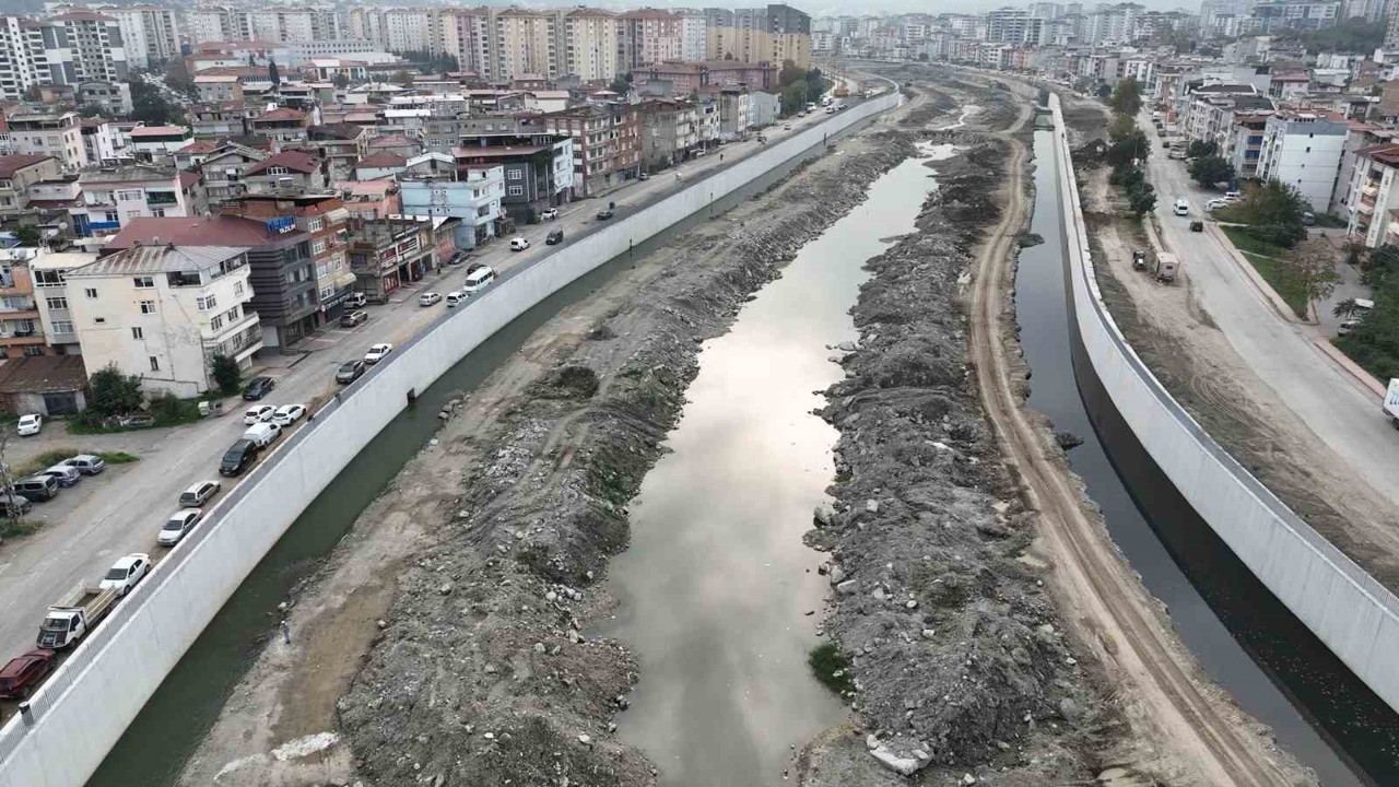 Mert Irmağı ıslahı çalışmaları devam ediyor
