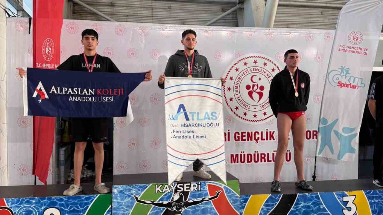 Okullar Arası Yüzme Gençler İl Birinciliği tamamlandı
