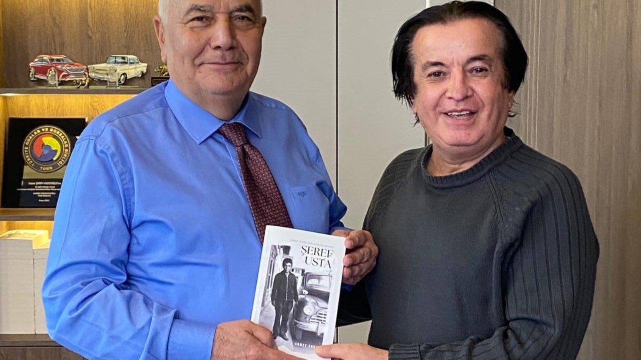 Simavlı Sanayici Şeref Kazcıoğlu’nun "Şeref Usta" isimli kitabı çıktı
