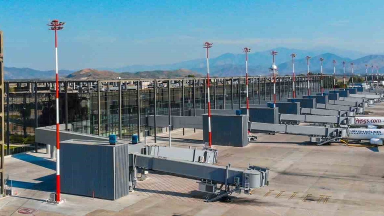 Dalaman havalimanı 11 ayda 5 milyon 542 bin yolcuya hizmet verdi
