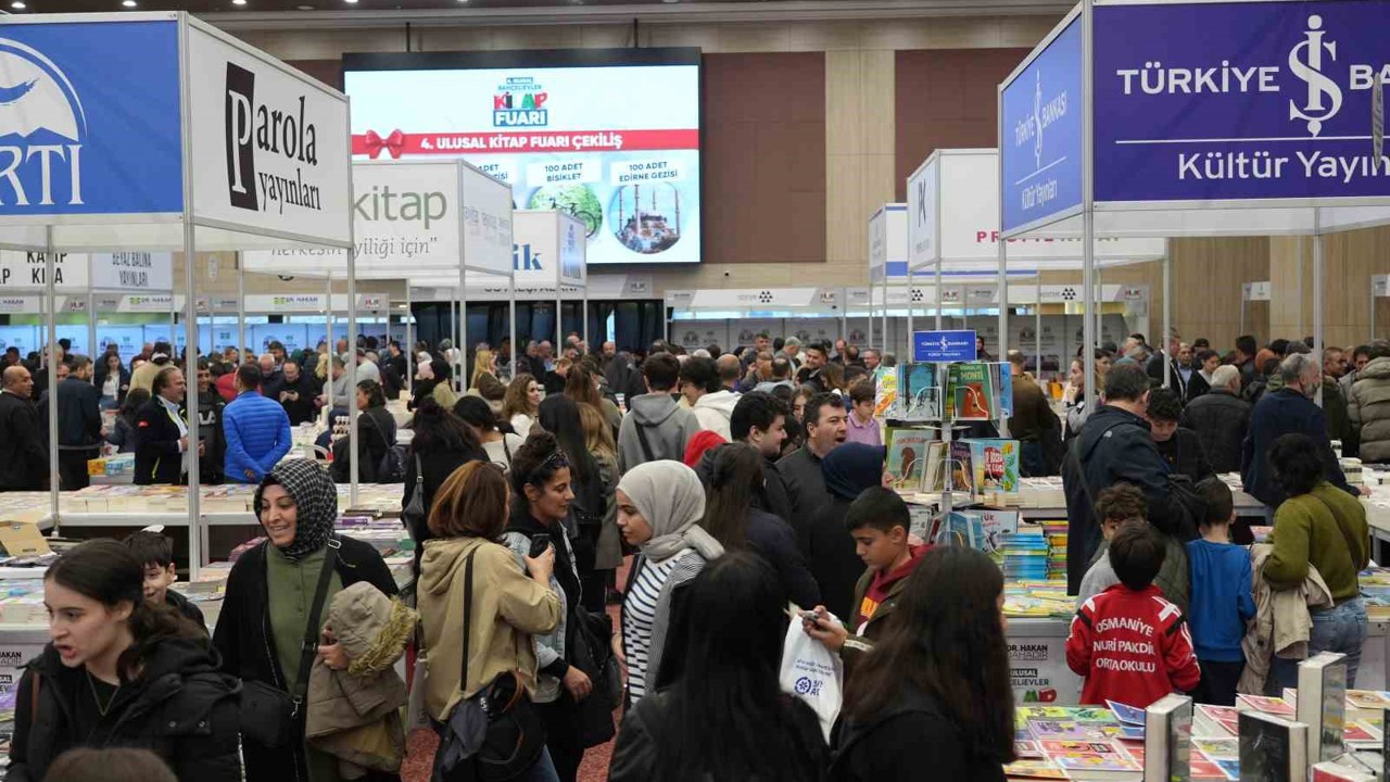 Bahçelievler Kitap Fuarı’nı 1,5 milyon kitapsever ziyaret etti
