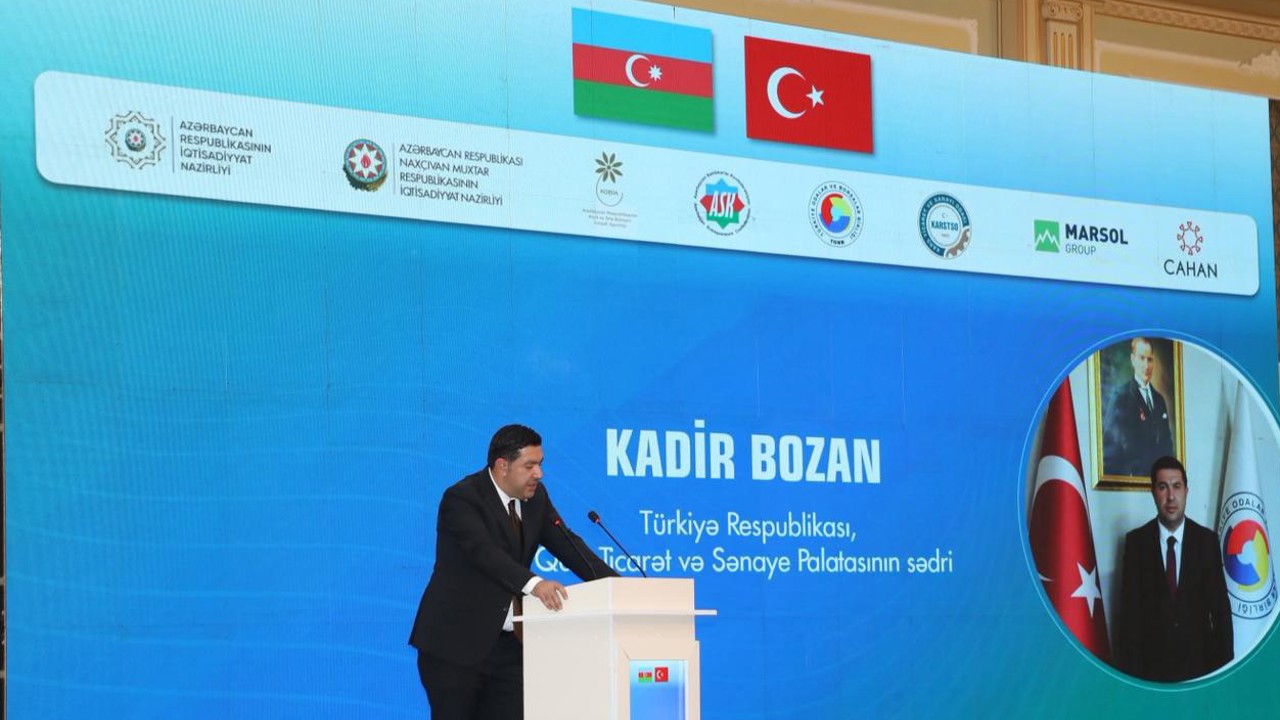 KATSO Başkanı Kadir Bozan, Azerbaycan’daki Bölgesel Ekonomi Formu’nu değerlendirdi
