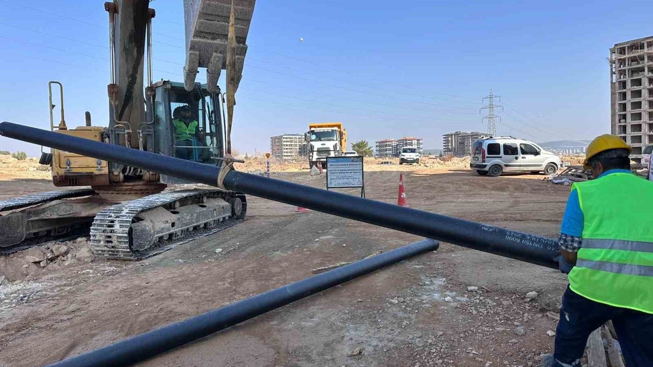 GASKİ, Gazitepe ve Sarısalkım’da modern İçmesuyu şebekesini tamamlıyor
