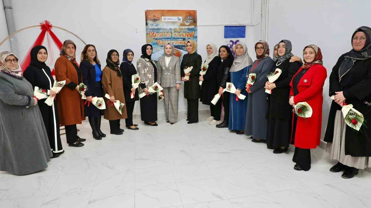 Kesme kadayıf yarışmasında ödüller sahiplerini buldu
