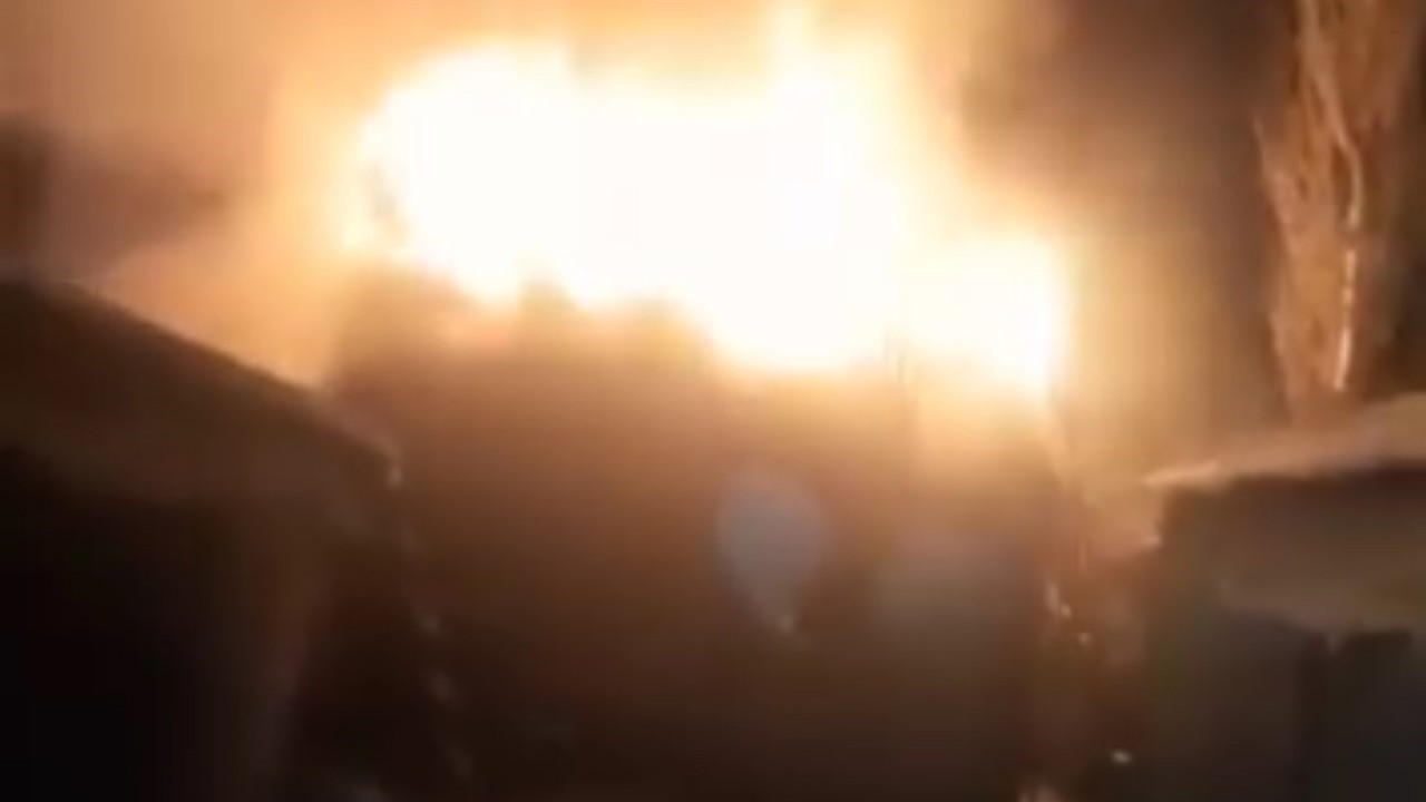 Yüksekova’da korku dolu anlar: Kalorifer kazan dairesi cayır cayır yandı
