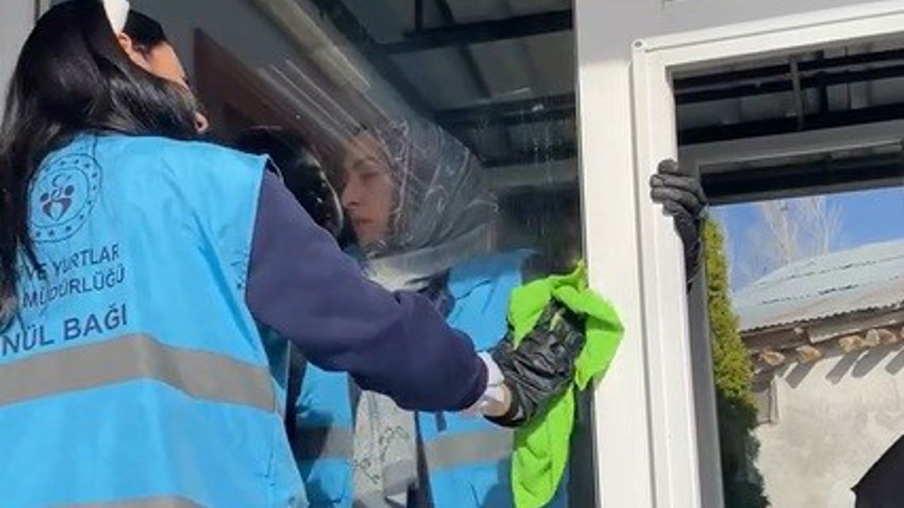 Erzincan’da yurt öğrencilerinden manevi dokunuş
