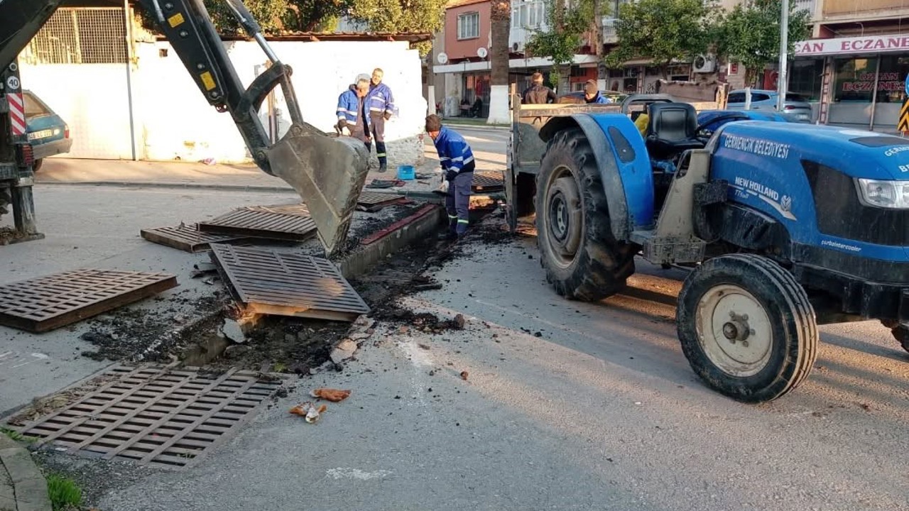 Germencik’te mazgal temizliği
