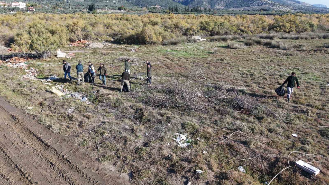 Büyük Menderes Deltası’nda çevre temizliği seferberliği
