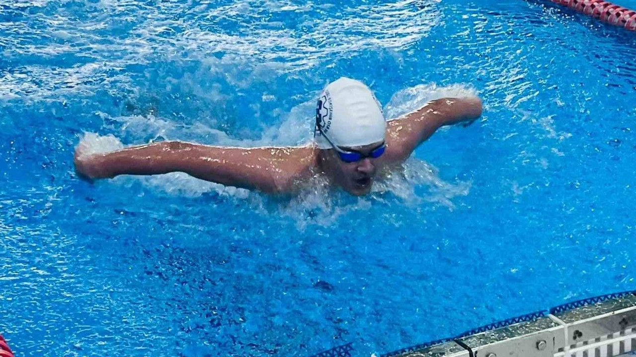 ’Okul Sporları Gençler İl Birinciliği Yüzme’ müsabakaları sürüyor
