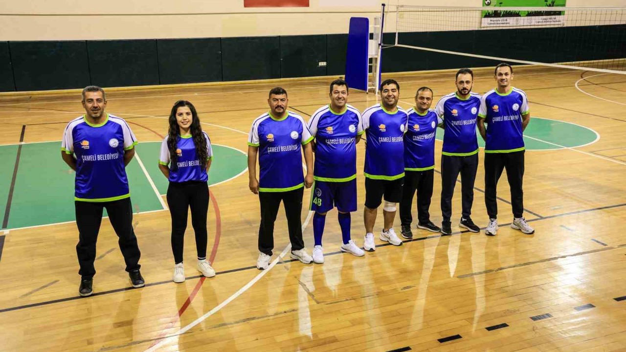 Çameli’de Kurumlar-Mahalleler Arası Voleybol Turnuvası başladı
