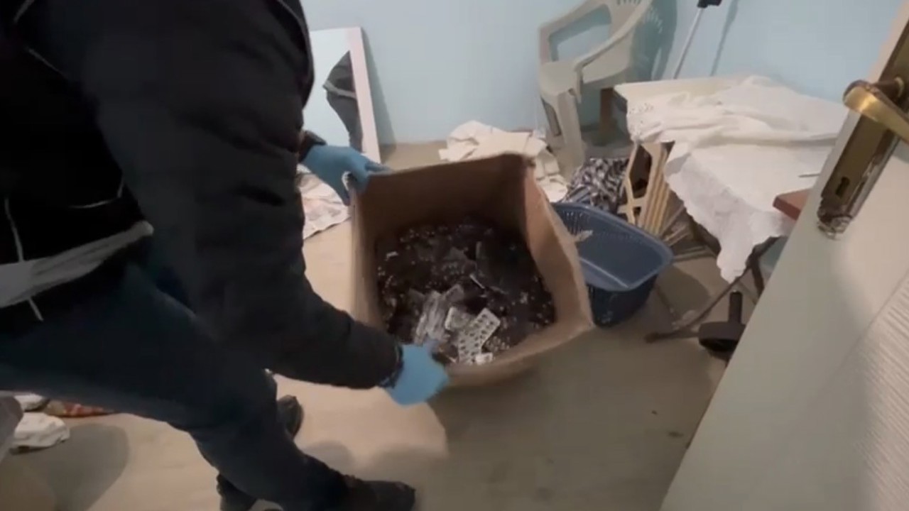 Samsun’da 13 bin 552 uyuşturucu hap ele geçirildi
