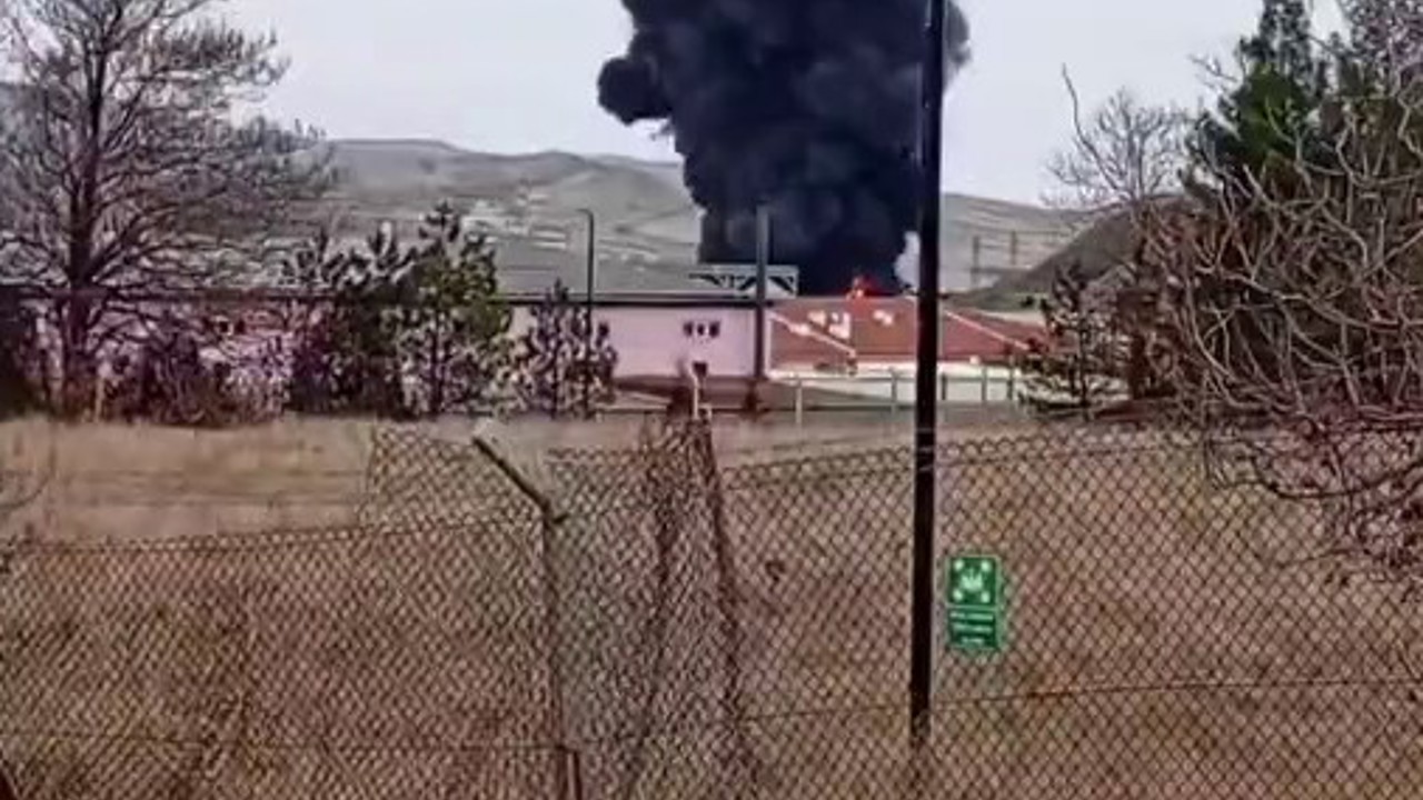 Kırıkkale’de kimya fabrikasında yangın
