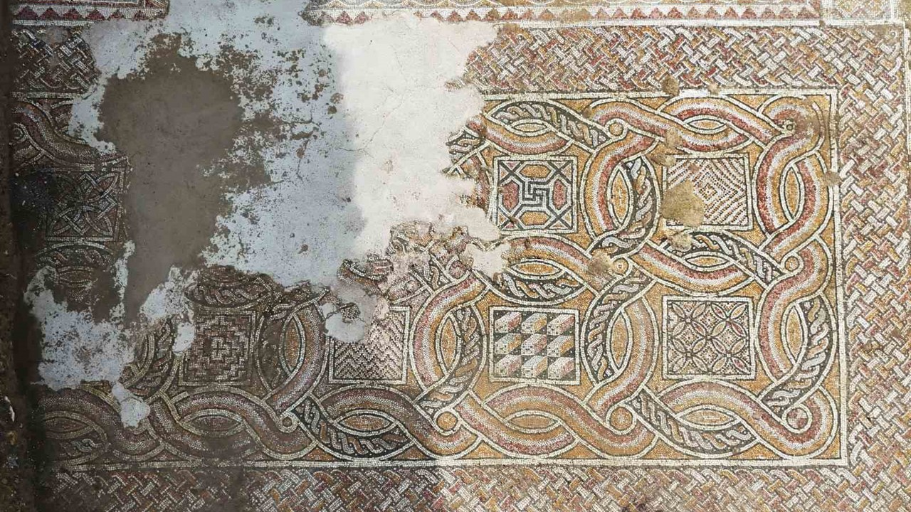 Hadrianopolis’te saray kompleksi ortaya çıktı: 4. yüzyıla ait eşsiz mozaikler bulundu
