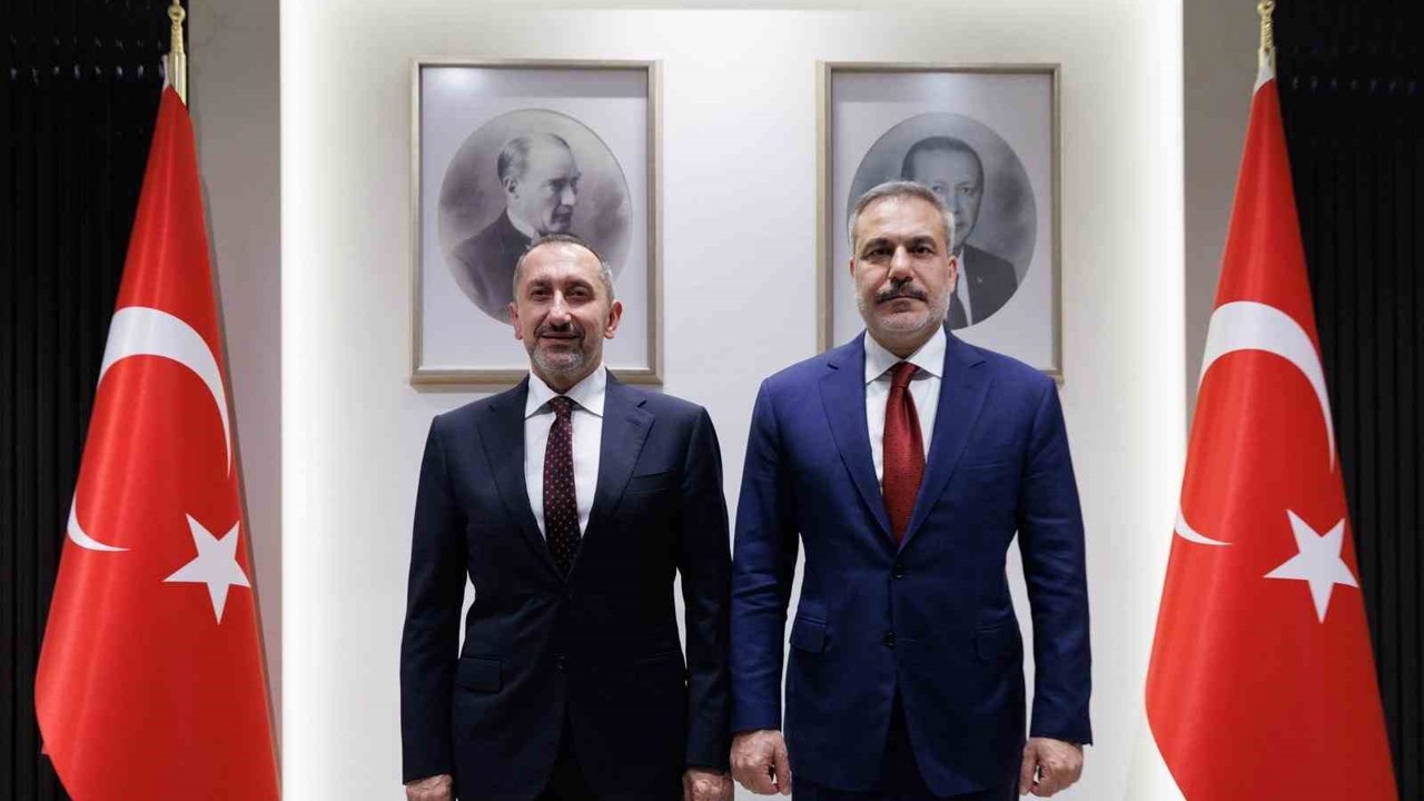 Bakan Fidan, Siber Güvenlik Başkan’ı Önal’ı kabul etti
