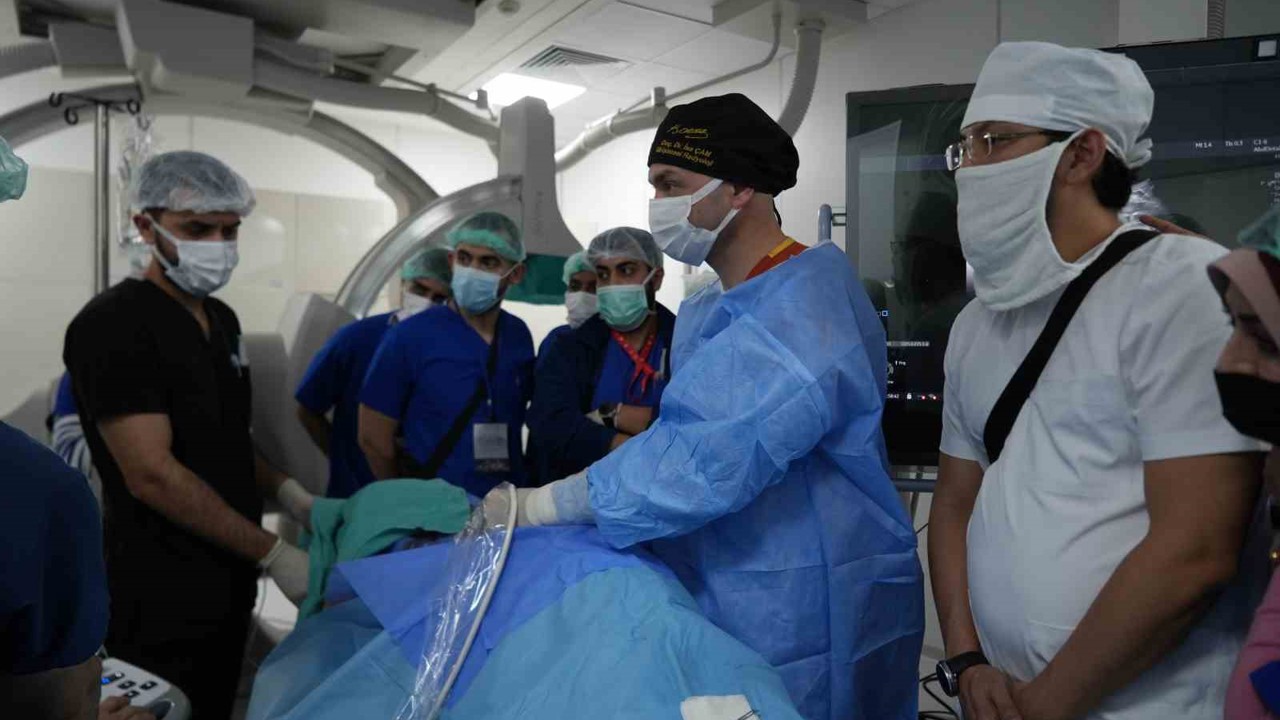 "İğneyle" tümör tedavisine uluslararası ilgi: Canlı canlı izlediler
