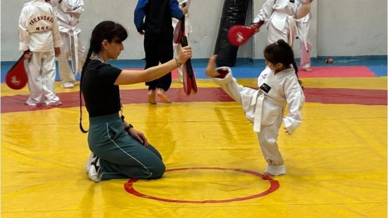 Ağrı’da taekwondo çalışmaları geleceğin sporcularını yetiştiriyor
