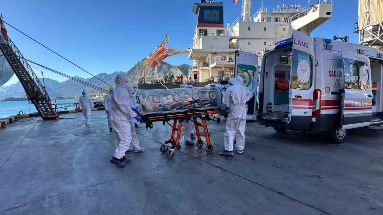 Antalya Limanı’nda uluslararası salgın tatbikatı
