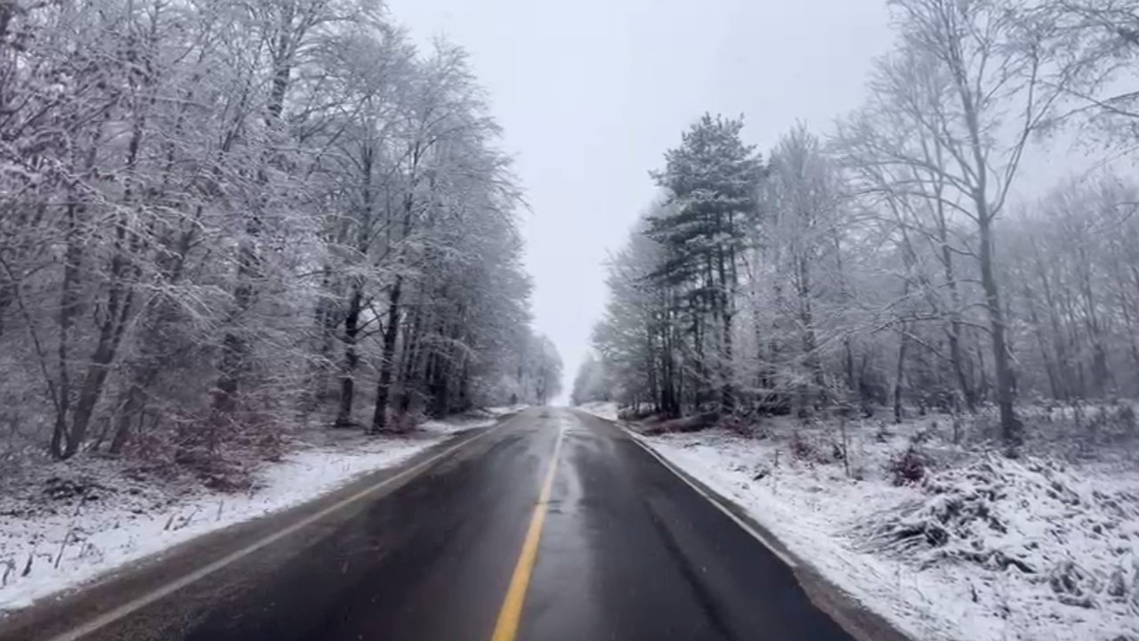 Ordu’nun yüksek kesimleri beyaza büründü
