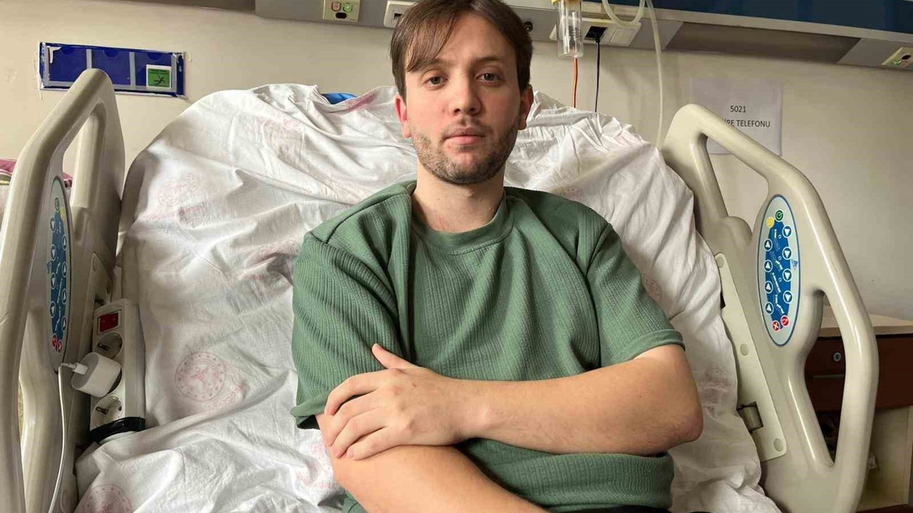 Felç kalan genç sürücüye hasta yatağında ikinci şok
