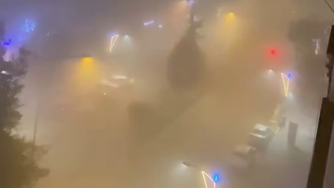 Kahta’da yoğun sis etkili oldu
