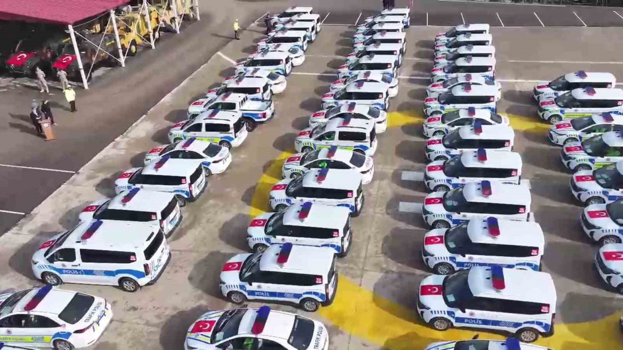 Şırnak’a 189 araçlık filo törenle teslim edildi
