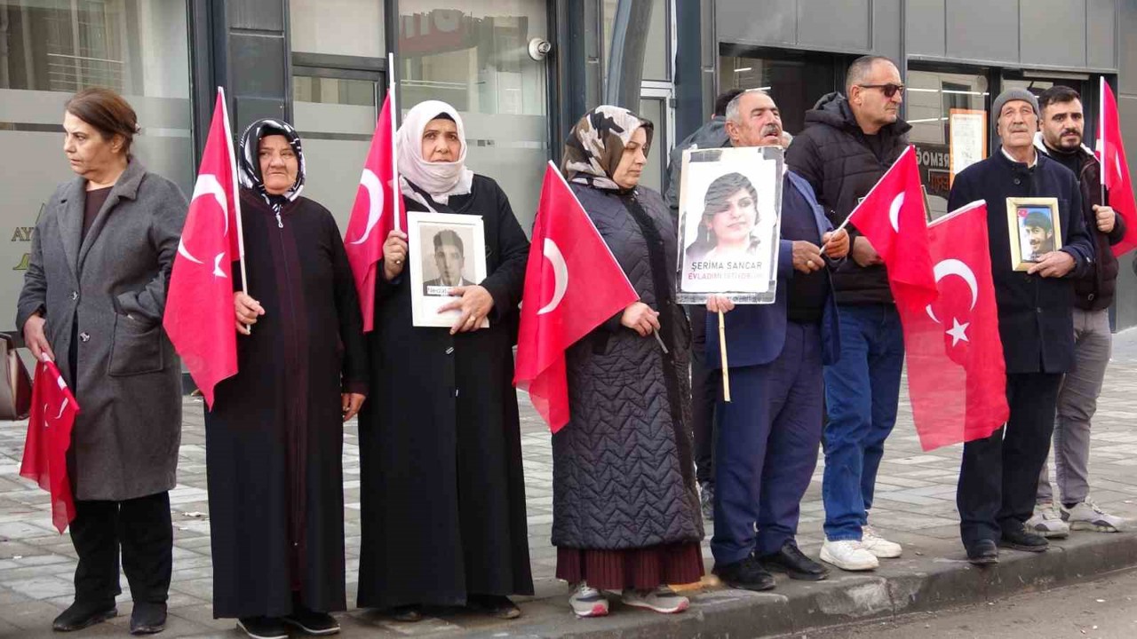 Vanlı annelerin evlat nöbeti 114’üncü haftasında
